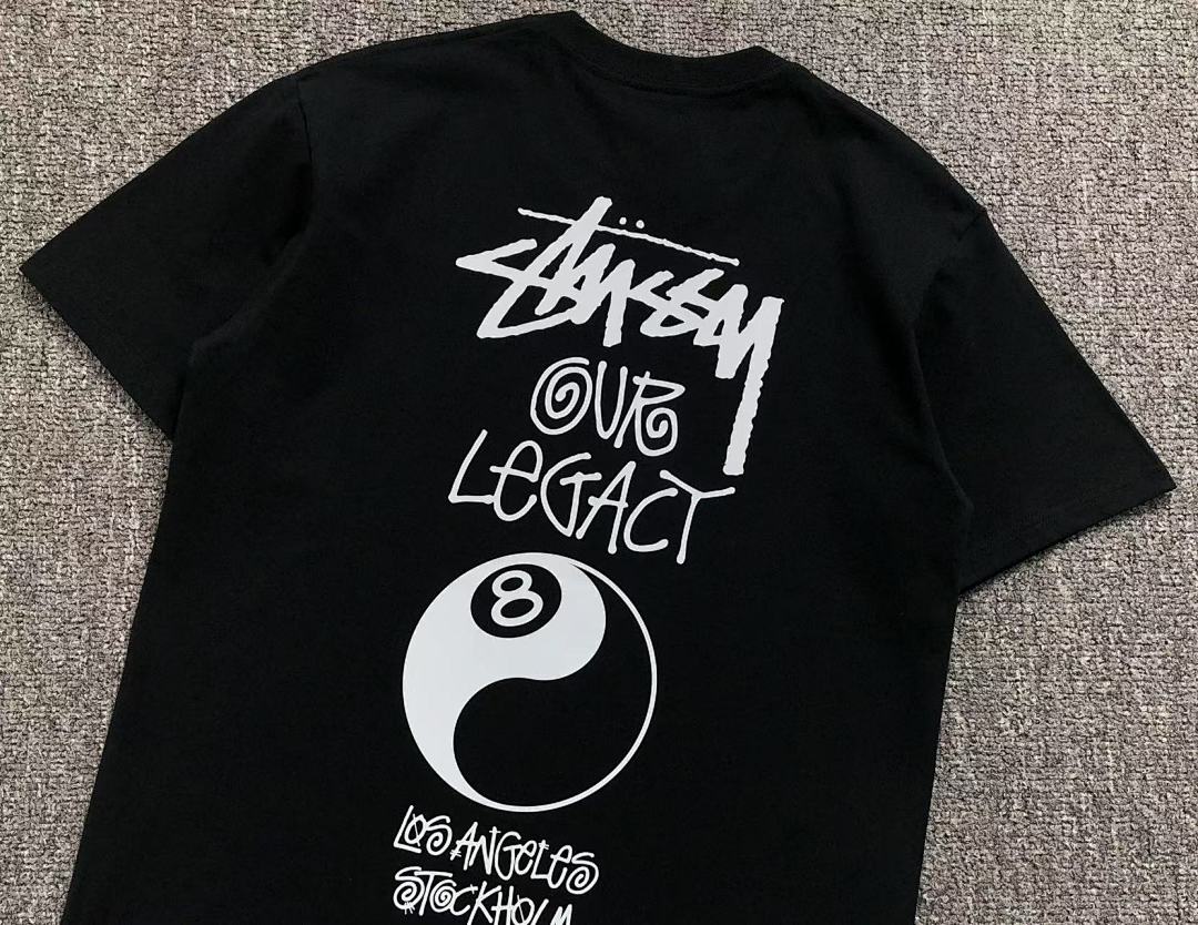 Stussy 85 STUSSY T-SHIRT 312231202 (Im 170Cm 57Kg I Wear Size M In The Phot) - Image 9