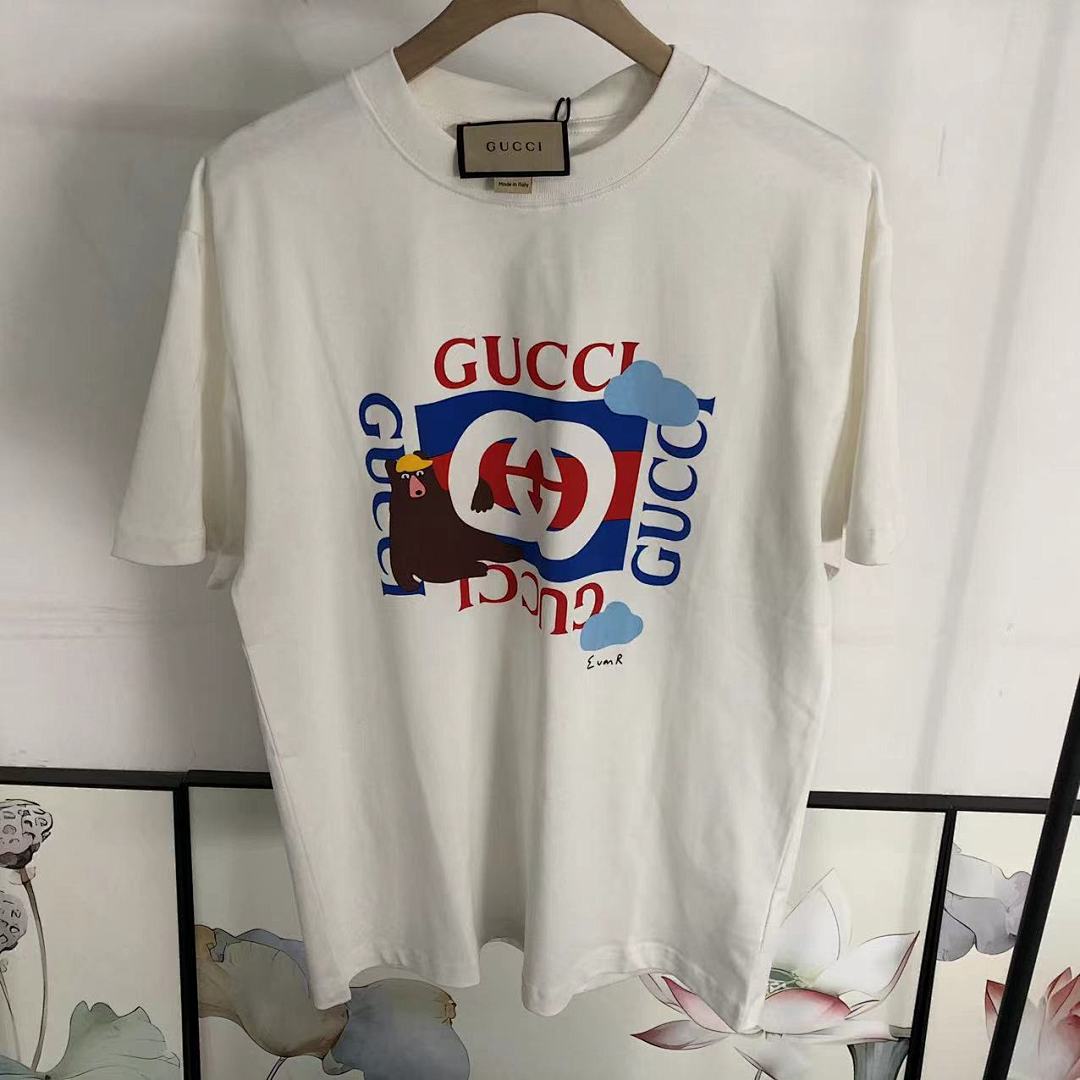 Gucci 85 G⭐C⭐I T-SHIRT 5231964101 (Im 170Cm 60Kg I Wear Size S In The Phot) - Image 15