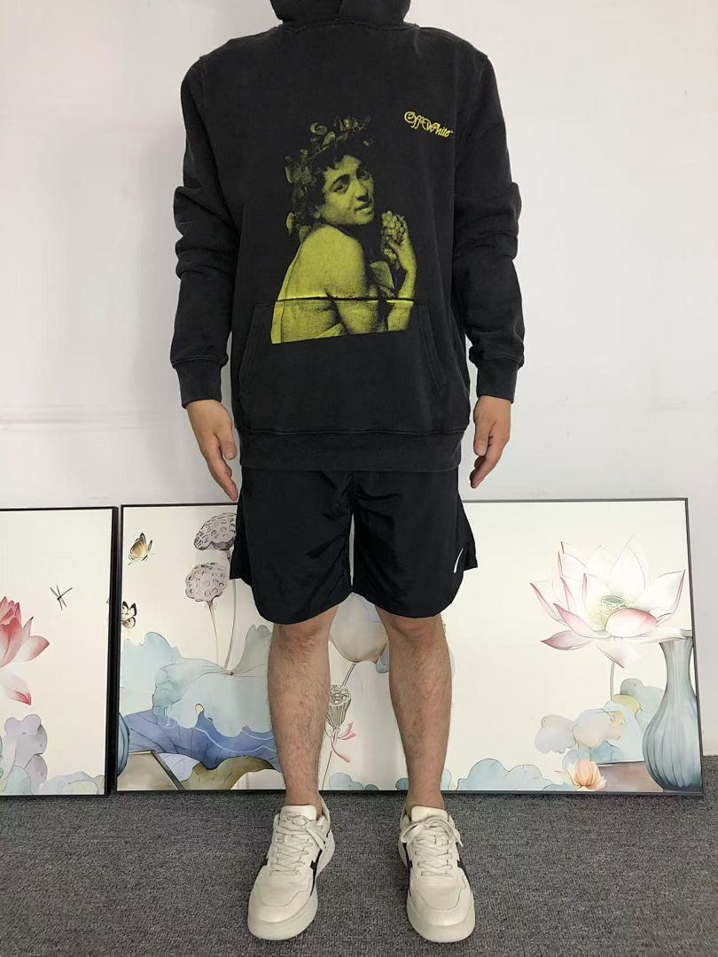 Off-White 195 OFF-WHITE HOODIE 57311919 (Im 170Cm 60Kg I Wear Size S In The Phot) - Image 3