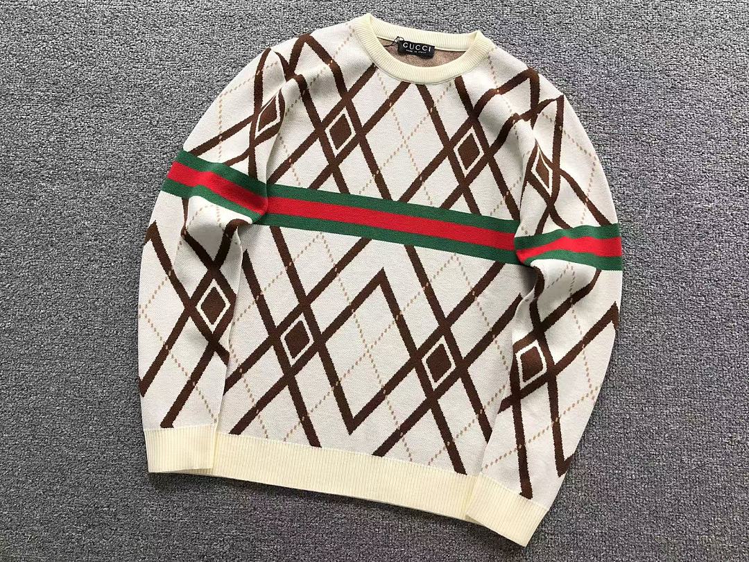 Gucci 208 G⭐C⭐I SWEATER 3208112021 (Im 170Cm 60Kg I Wear Size L In The Phot) - Image 7