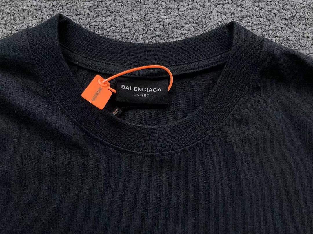 Balenciaga 115 B⭐L⭐⭐⭐IA⭐A T-SHIRT 1102111352 (Im 170Cm 57Kg I Wear Size XS In The Phot) - Image 10
