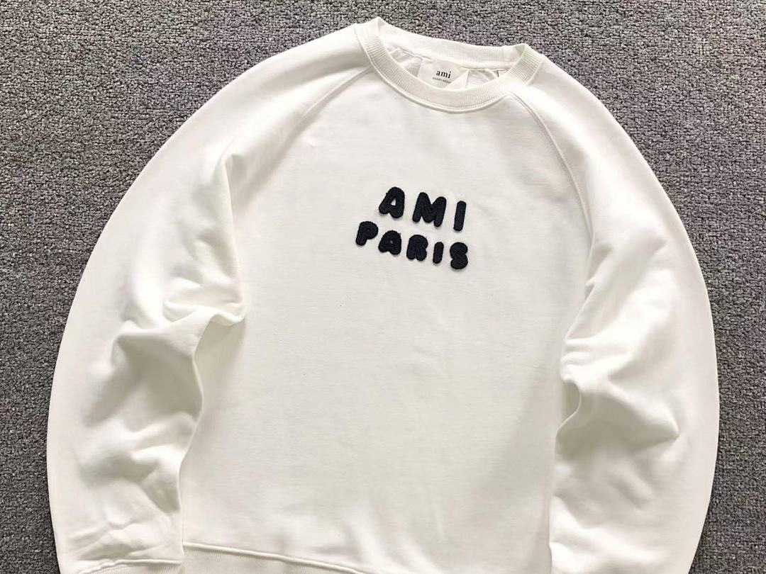 AMI 115 AMI HOODIE 21101708125 (Im 170Cm 60Kg I Wear Size M In The Phot) - Image 8