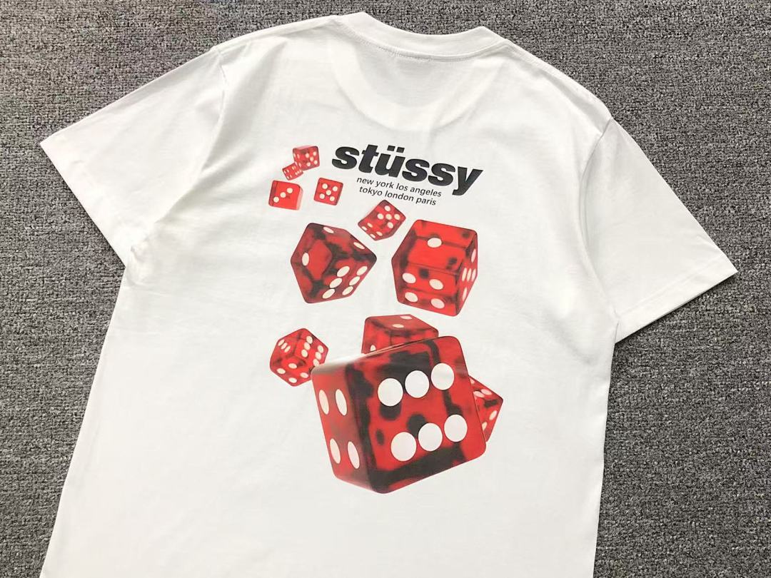 Stussy 135 STUSSY T-SHIRT 22031904001 (Im 170Cm 60Kg I Wear Size L In The Phot) - Image 11
