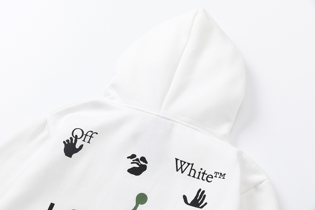 Air Jordan 98 A⭐R J⭐R⭐AN ×OFF-WHITE (WHITE HOODIE) - Image 12