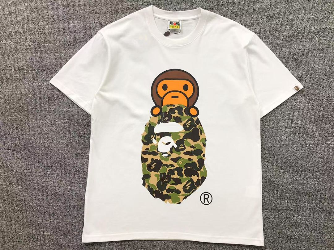Bape 85 BAPE T-SHIRT 3203270721 (Im 170Cm 60Kg I Wear Size L In The Phot) - Image 7