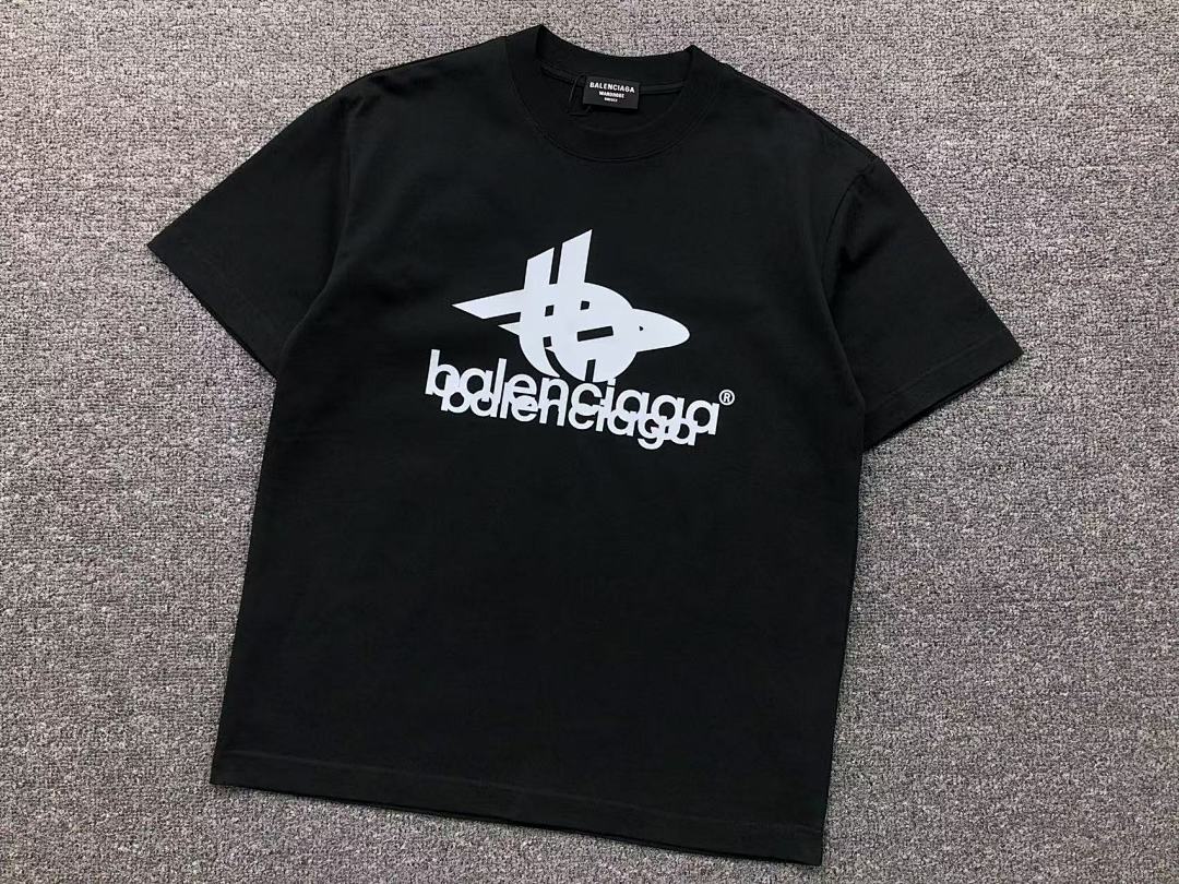 Balenciaga 108 B⭐L⭐⭐⭐IA⭐A T-SHIRT 411131221 (Im 170Cm 57Kg I Wear Size M In The Phot) - Image 14