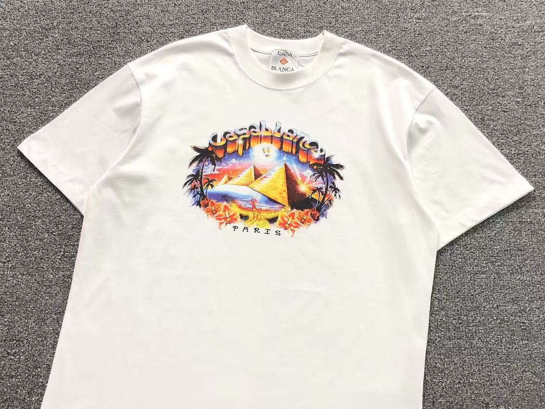 Casablanca 105 CASABLANCA T-SHIRT 52071805127 (Im 170Cm 60Kg I Wear Size L In The Phot) - Image 8