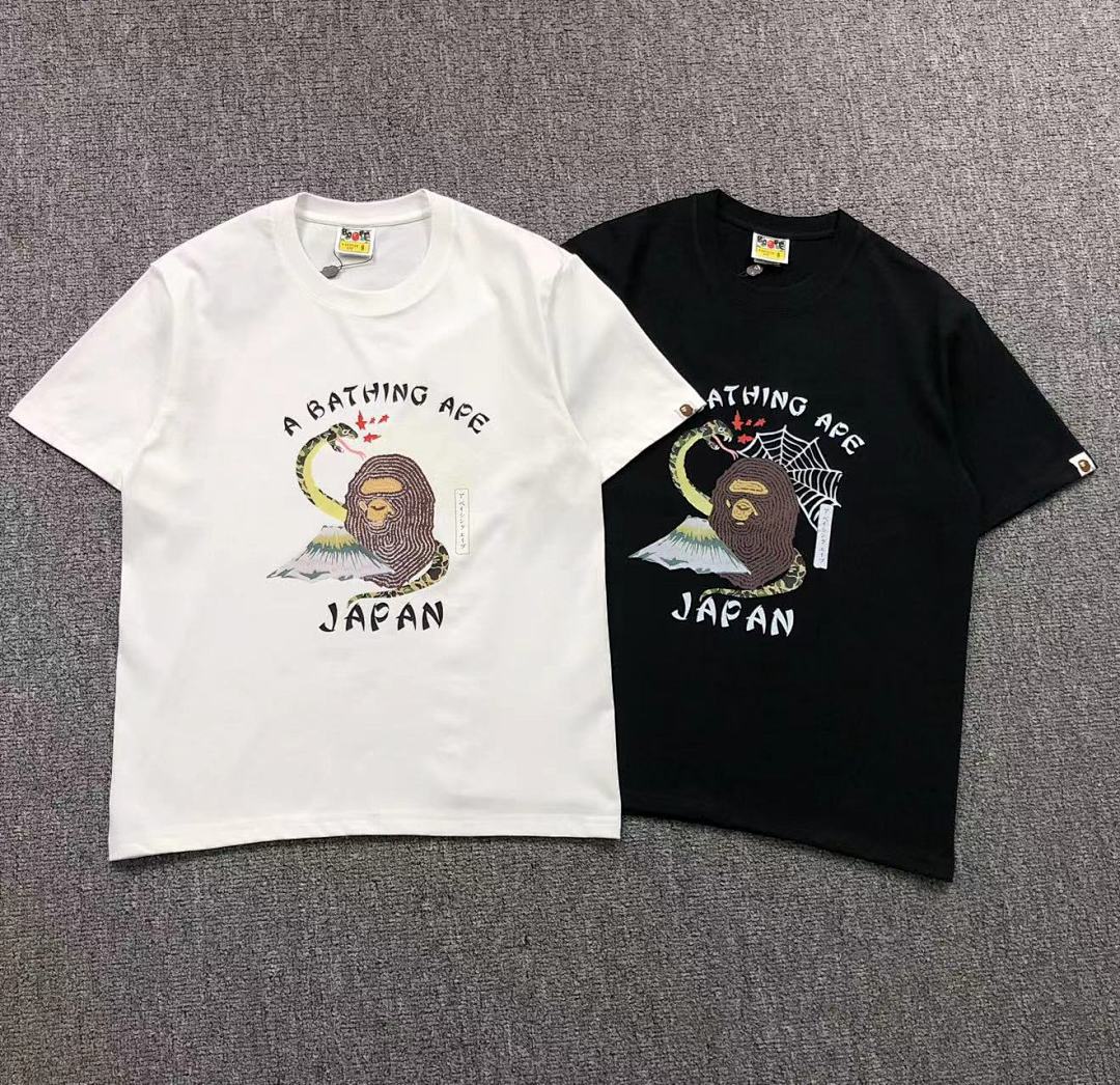 Bape 78 BAPE T-SHIRT 411181542 (Im 170Cm 57Kg I Wear Size S In The Phot)