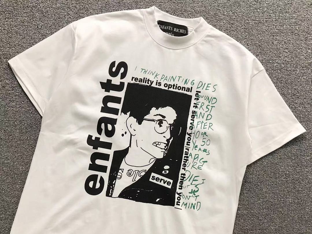 Chanel 85 ENFANTS RICHES DEPRIMES T-SHIRT 42012437162 (Im 170Cm 60Kg I Wear Size S In The Phot) - Image 7