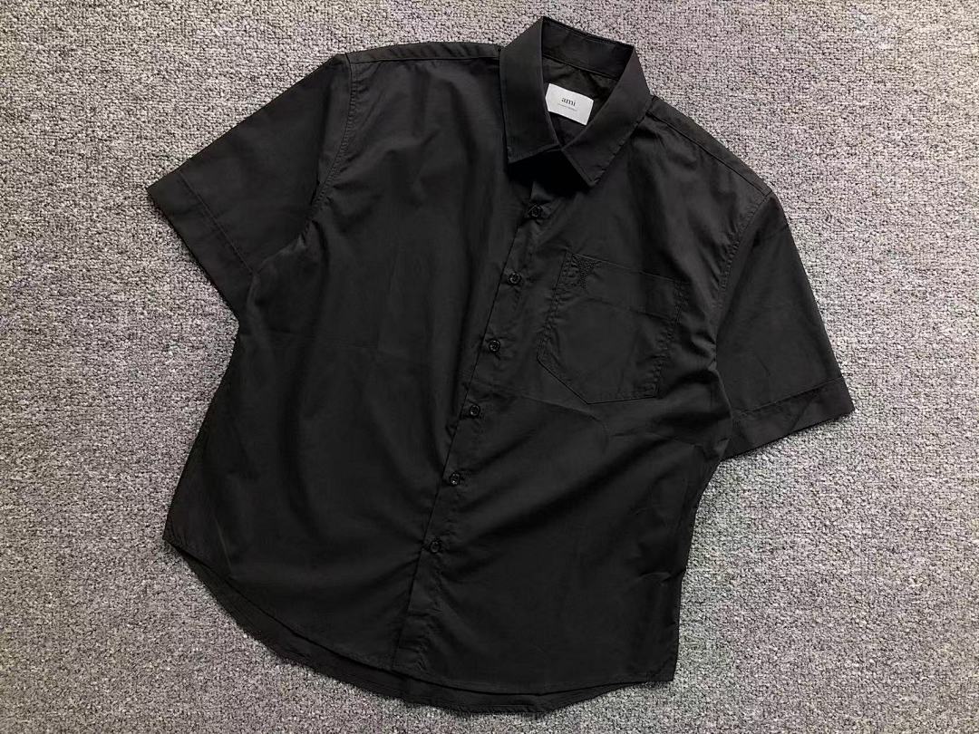 AMI 138 AMI SHIRT 504120177 (Im 170Cm 60Kg I Wear Size S In The Phot) - Image 9