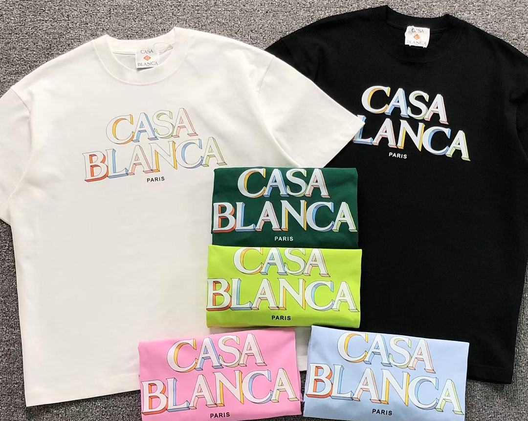 Casablanca 105 CASABLANCA T-SHIRT 52071809127 (Im 170Cm 60Kg I Wear Size L In The Phot) - Image 6