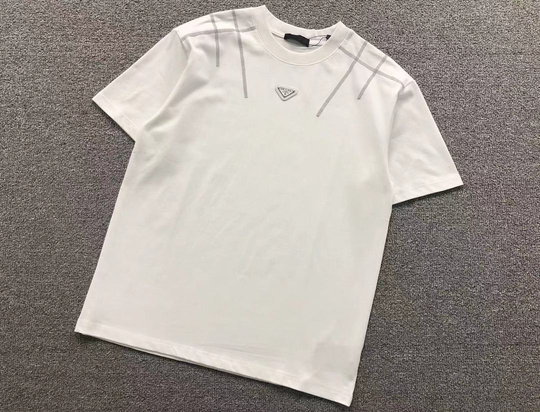 Prada 128 P⭐A⭐A T-SHIRT 5241409147 (Im 170Cm 60Kg I Wear Size S In The Phot) - Image 8