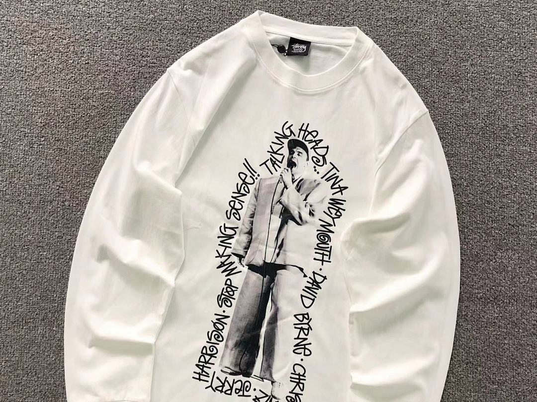 Stussy 158 STUSSY LONG SLEEVED 22041320001 (Im 170Cm 60Kg I Wear Size M In The Phot) - Image 8