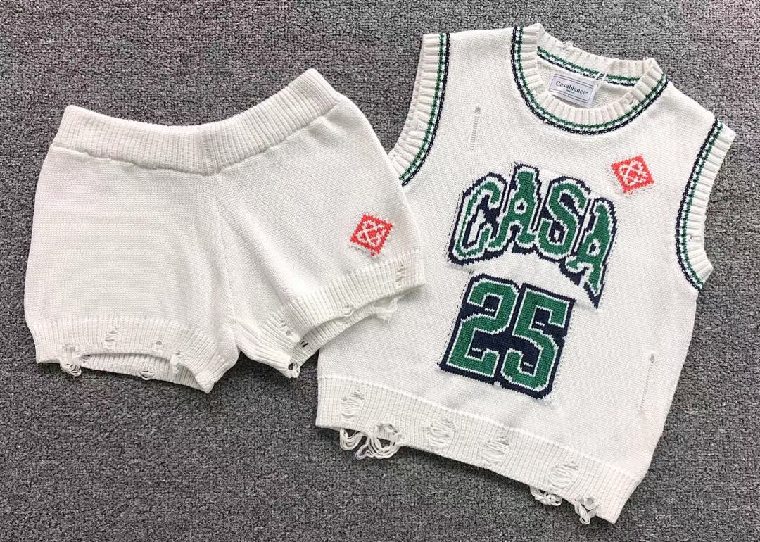Casablanca 368 CASABLANCA VEST SHORTS FEMAIE - Image 4