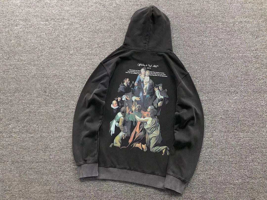 Off-White 188 OFF-WHITE HOODIE 112100417 (Im 170Cm 57Kg I Wear Size S In The Phot) - Image 6