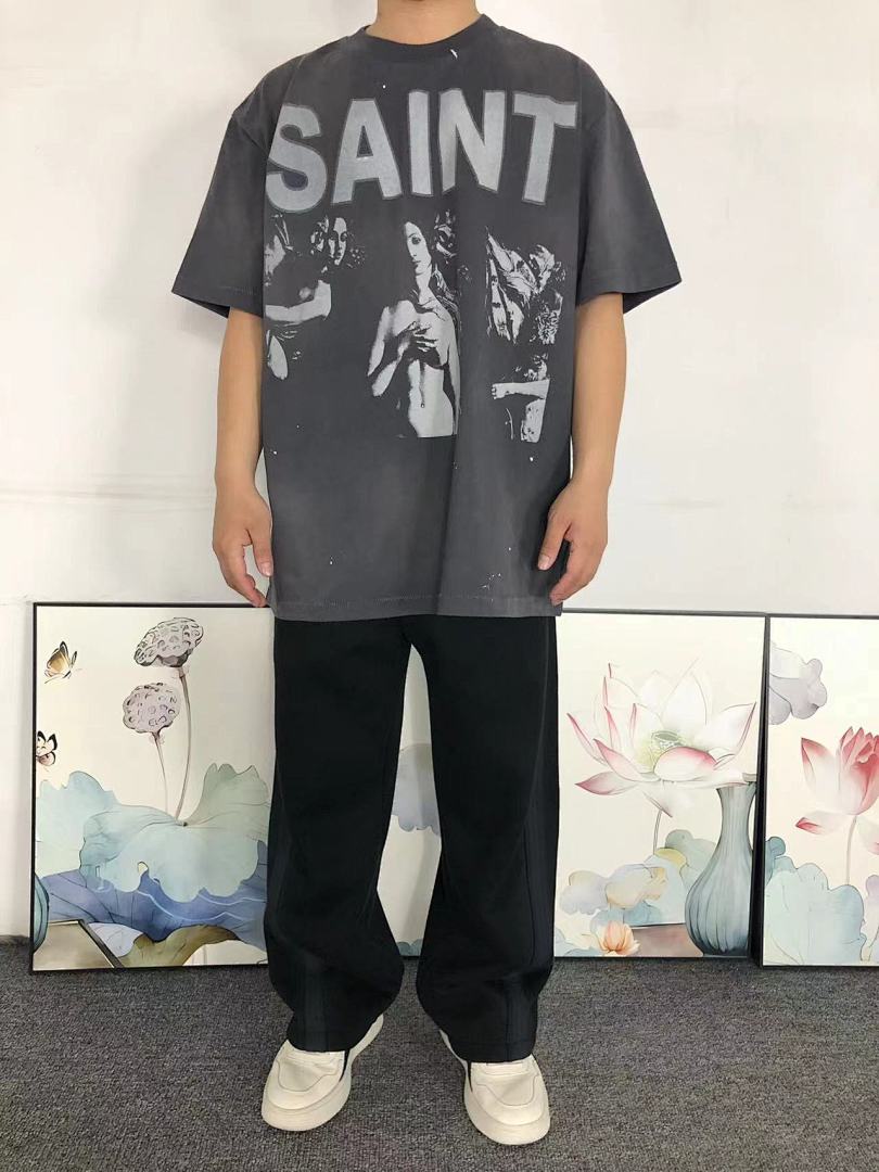 Chanel 98 SAINT MICHAEL T-SHIRT 5121615136 (Im 170Cm 60Kg I Wear Size L In The Phot) - Image 3