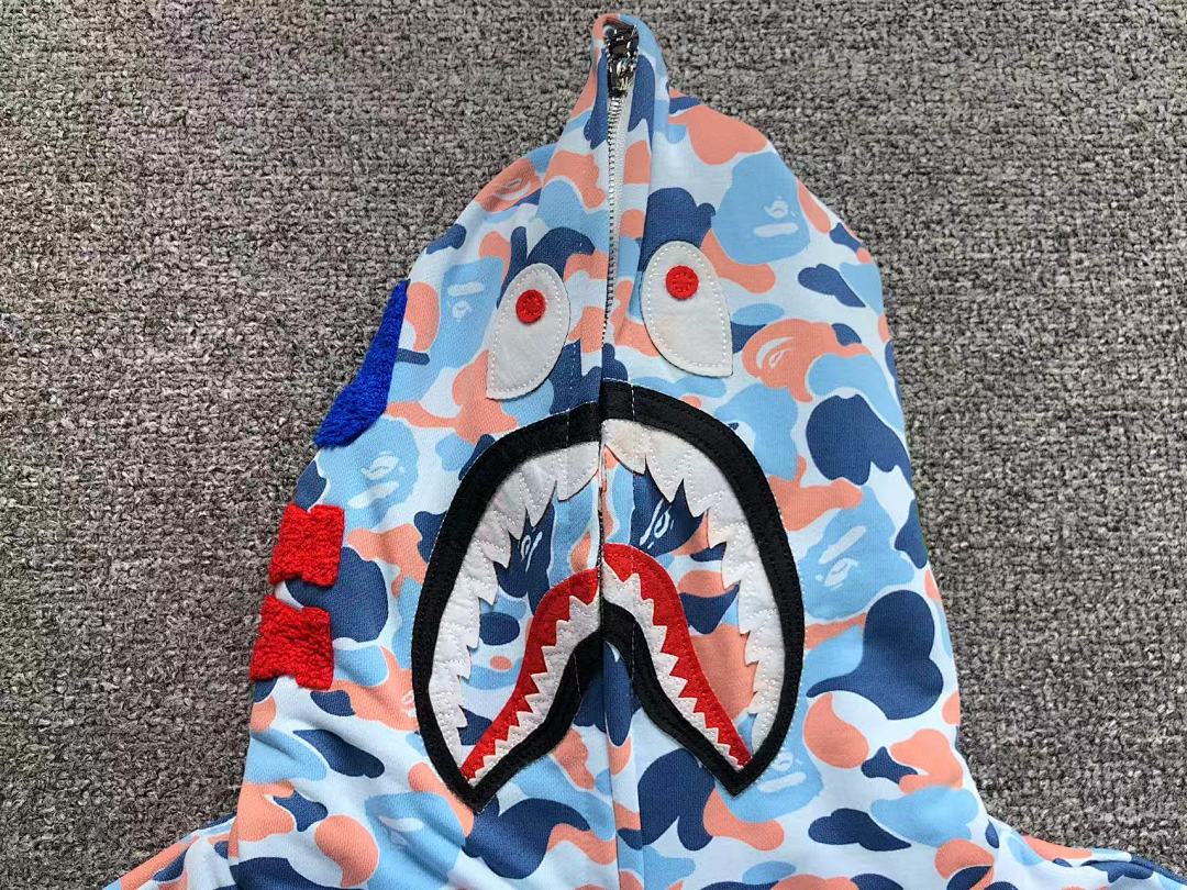 Bape 218 BAPE HOODIE 4111100277 (Im 170Cm 60Kg I Wear Size L In The Phot) - Image 56
