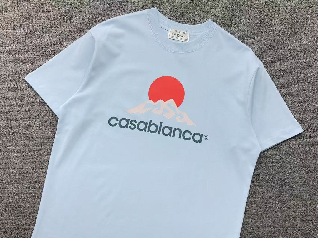 Casablanca 98 CASABLANCA T-SHIRT 41061910127 (Im 170Cm 60Kg I Wear Size S In The Phot) - Image 18