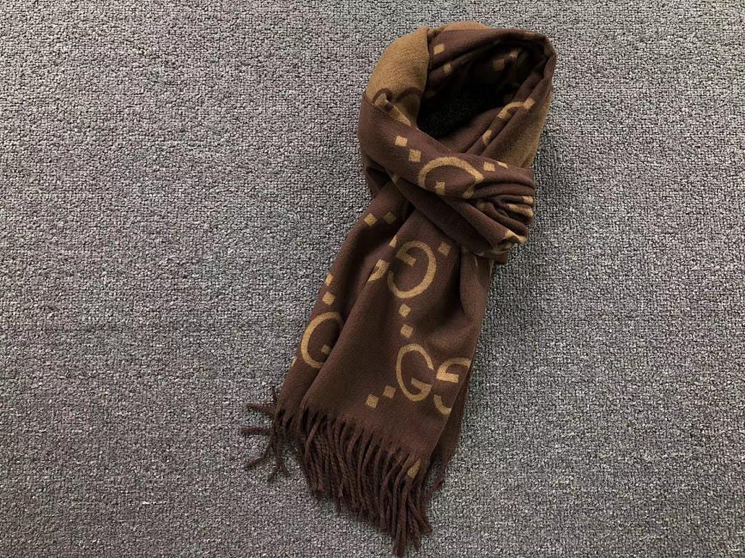 Gucci 85 G⭐C⭐I SCARF (Long 186CM* Wide 63CM*) - Image 17