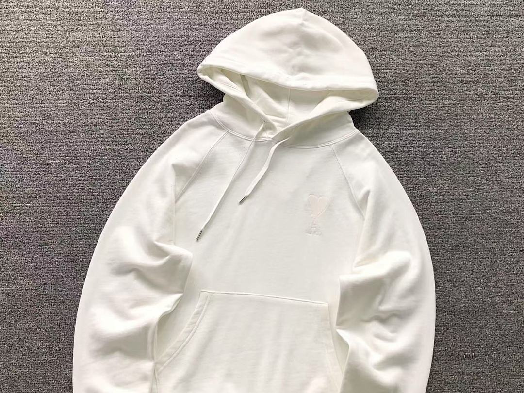 AMI 118 AMI HOODIE 57281488 (Im 170Cm 60Kg I Wear Size M In The Phot) - Image 9
