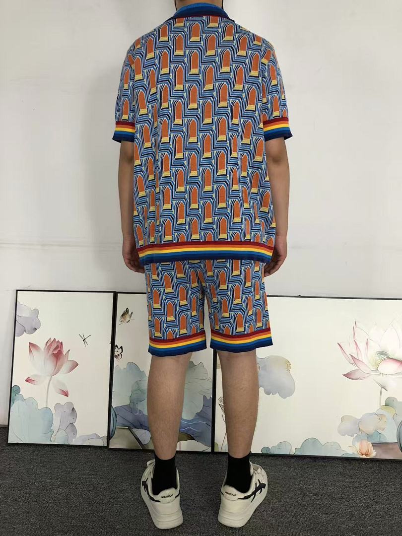 Casablanca 445 CASABLANCA SWEATER SHIRT SHORTS 583045127 (Im 170Cm 60Kg I Wear Size XL In The Phot) - Image 5