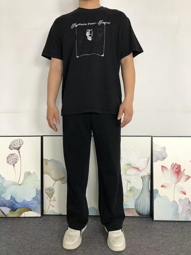 Chanel 108 ENFANTS RICHES DEPRIMES T-SHIRT 3201141817 (Im 170Cm 55Kg I Wear Size S In The Phot) - Image 3
