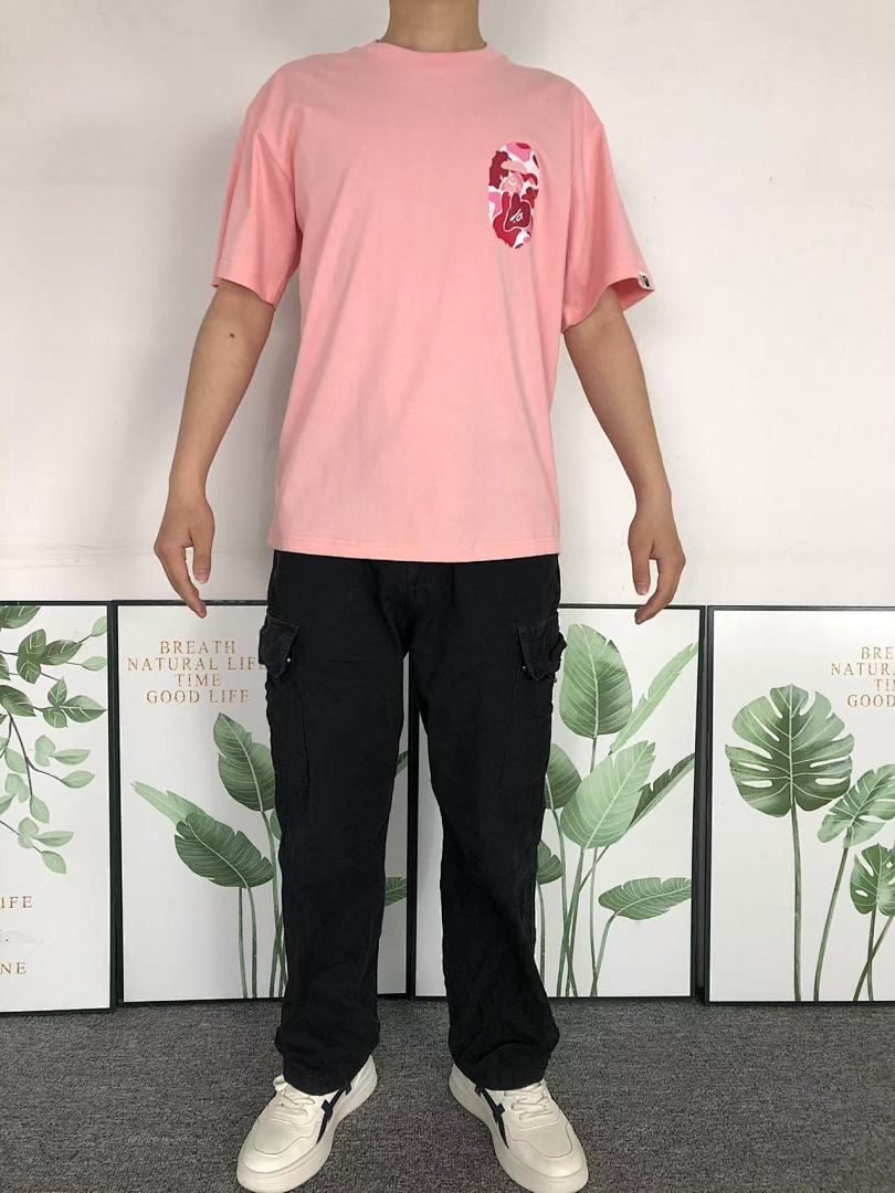 Bape 78 BAPE STUSSY T-SHIRT 1102090742 (Im 170Cm 55Kg I Wear Size S In The Phot) - Image 3