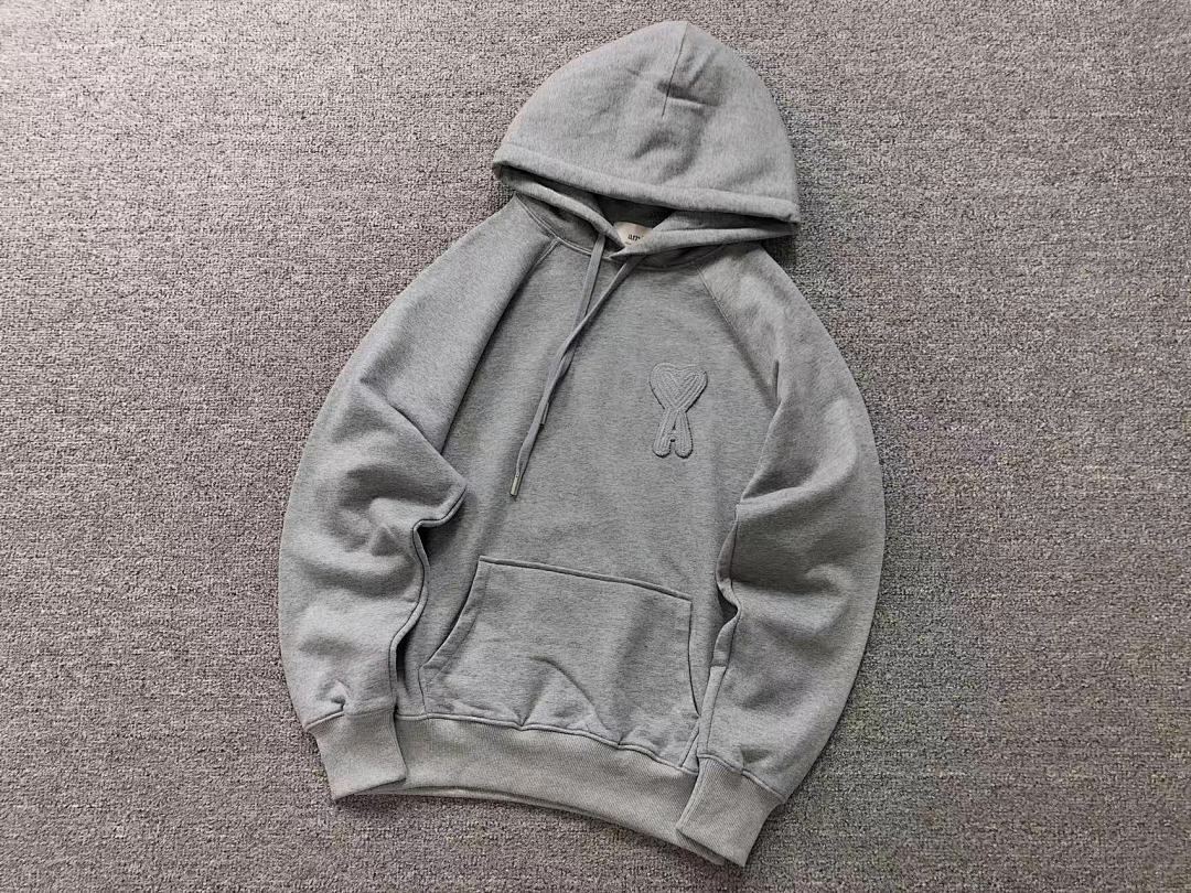 AMI 158 AMI HOODIE 3201123017 (Im 170Cm 60Kg I Wear Size S In The Phot) - Image 13