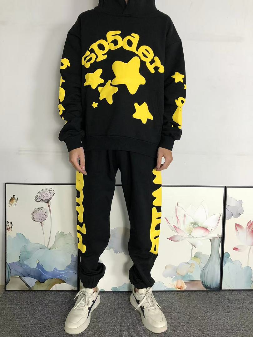 Sp5der TROUSERS 185SP5DER HOODIE - Image 4