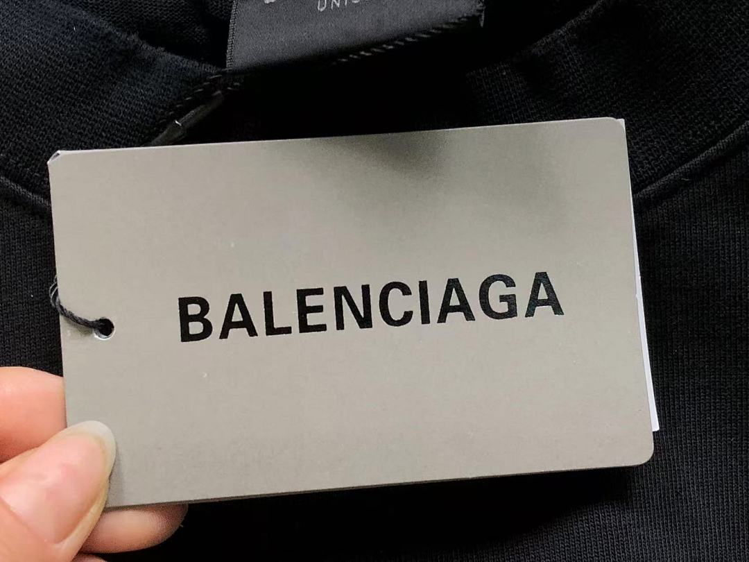 Balenciaga 125 B⭐L⭐⭐⭐IA⭐A T-SHIRT 42041301163 (Im 170Cm 60Kg I Wear Size XS In The Phot) - Image 14