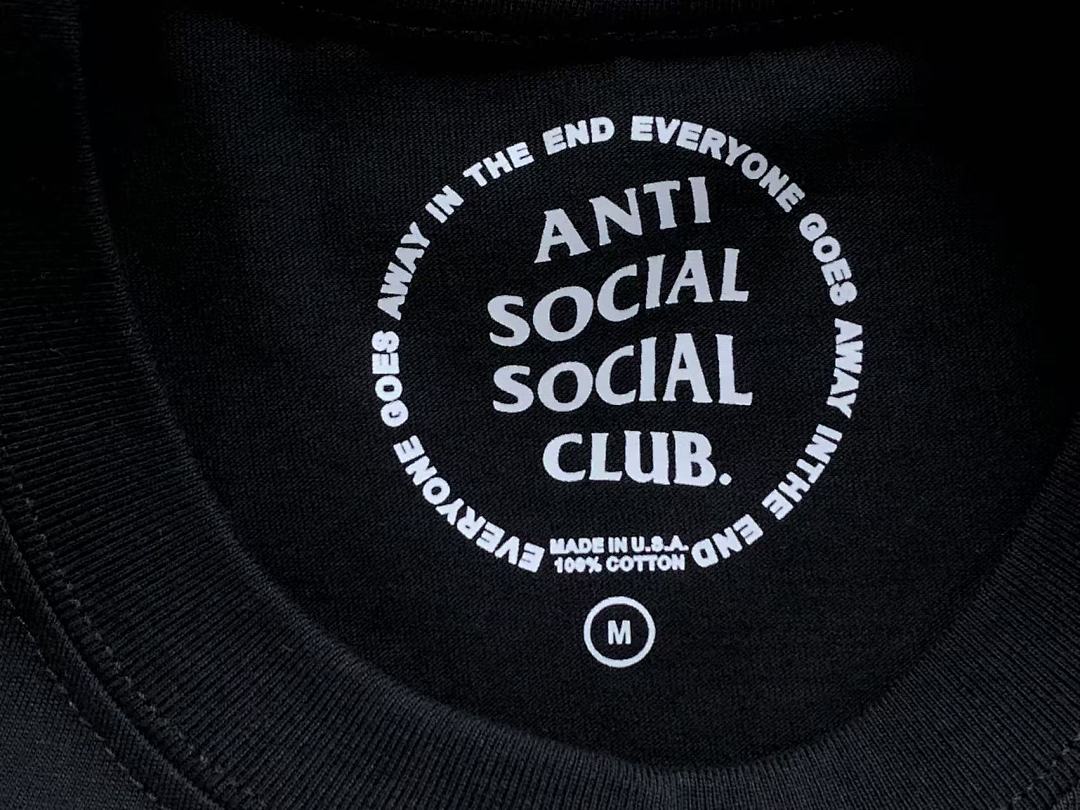 Christian Louboutin 85 ANTI SOCIAL CLUB T-SHIRT 1111190702 (Im 170Cm 60Kg I Wear Size M In The Phot) - Image 19