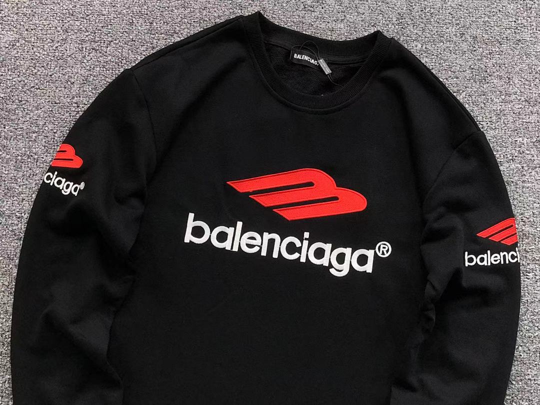 Balenciaga 135 B⭐L⭐⭐⭐IA⭐A HOODIE 5110612147 (Im 170Cm 60Kg I Wear Size M In The Phot) - Image 11
