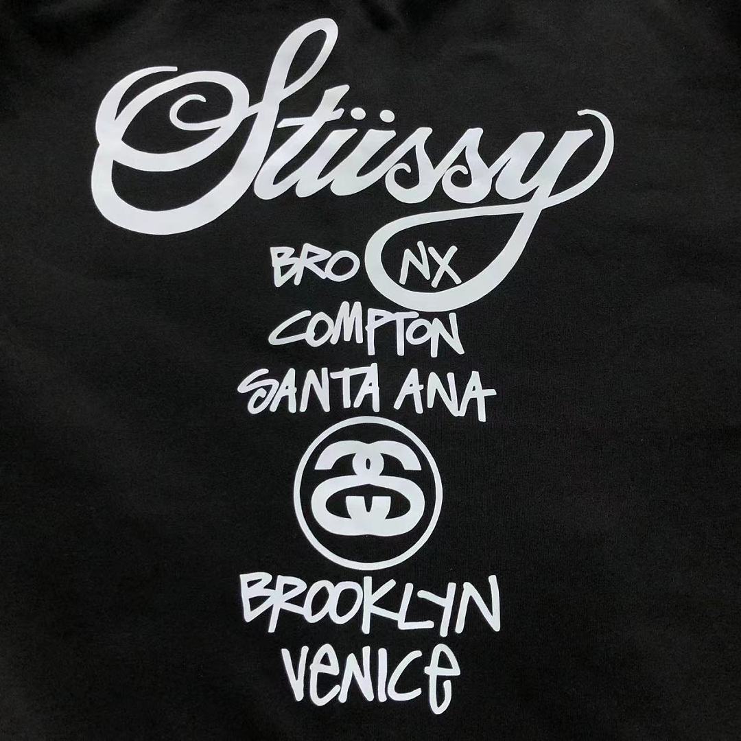 Stussy 129 STUSSY HOODIE 52082502123 (Im 170Cm 60Kg I Wear Size L In The Phot) - Image 16