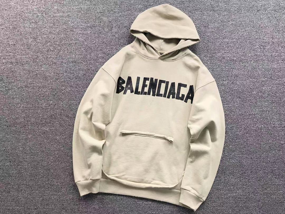 Balenciaga 258 B⭐L⭐⭐⭐IA⭐A HOODIE 31010044121 (Im 170Cm 60Kg I Wear Size M In The Phot) - Image 11