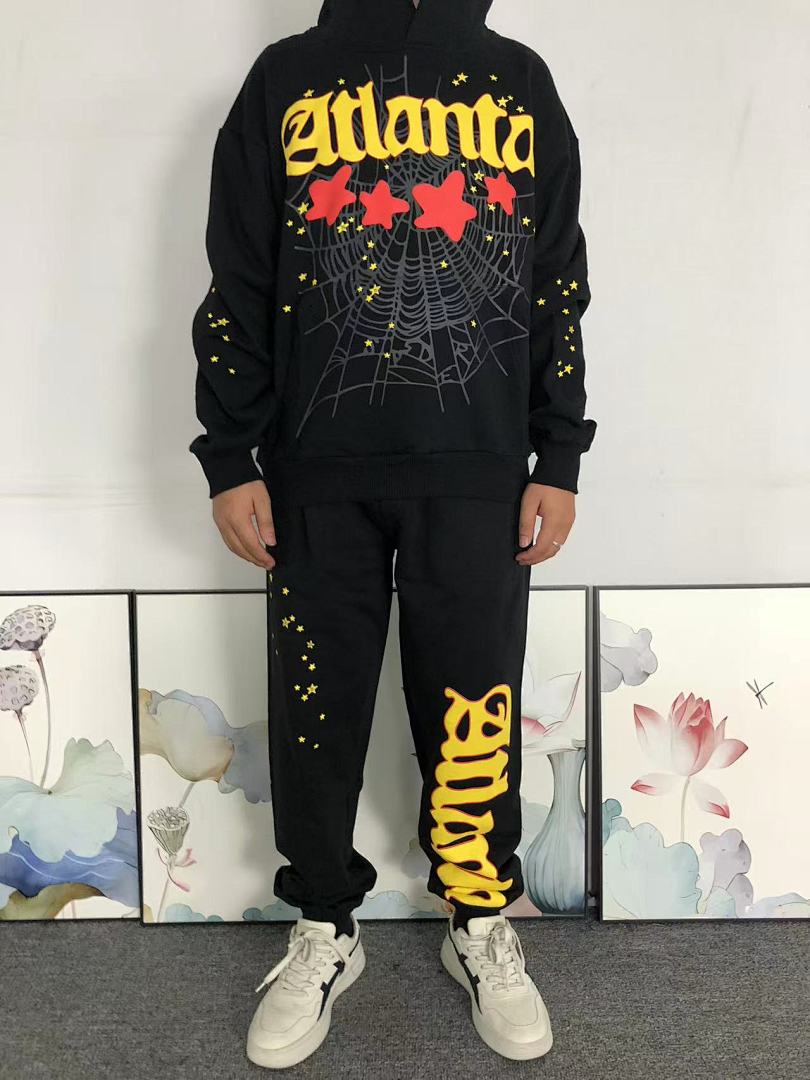 Sp5der TROUSERS 218 SP5DER HOODIE 3111010972 (Im 170Cm 60Kg I Wear Size M In The Phot) - Image 4
