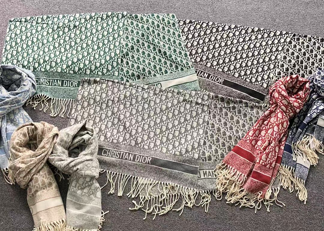Dior 95 D⭐O⭐ SCARF 560426102 (Long 174CM* Wide 67CM*) - Image 4