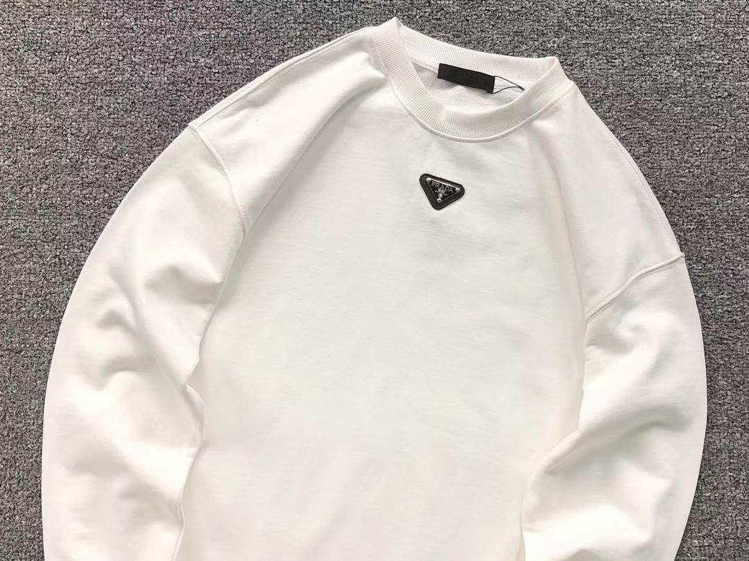 Prada 128 P⭐A⭐A HOODIE 59270481 (Im 170Cm 60Kg I Wear Size S In The Phot) - Image 9