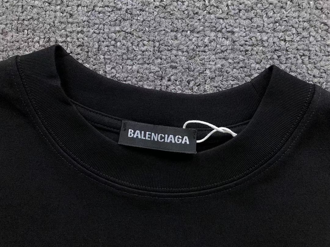 Balenciaga 98 B⭐L⭐⭐⭐IA⭐A T-SHIRT 2162303125 (Im 170Cm 60Kg I Wear Size S In The Phot) - Image 21