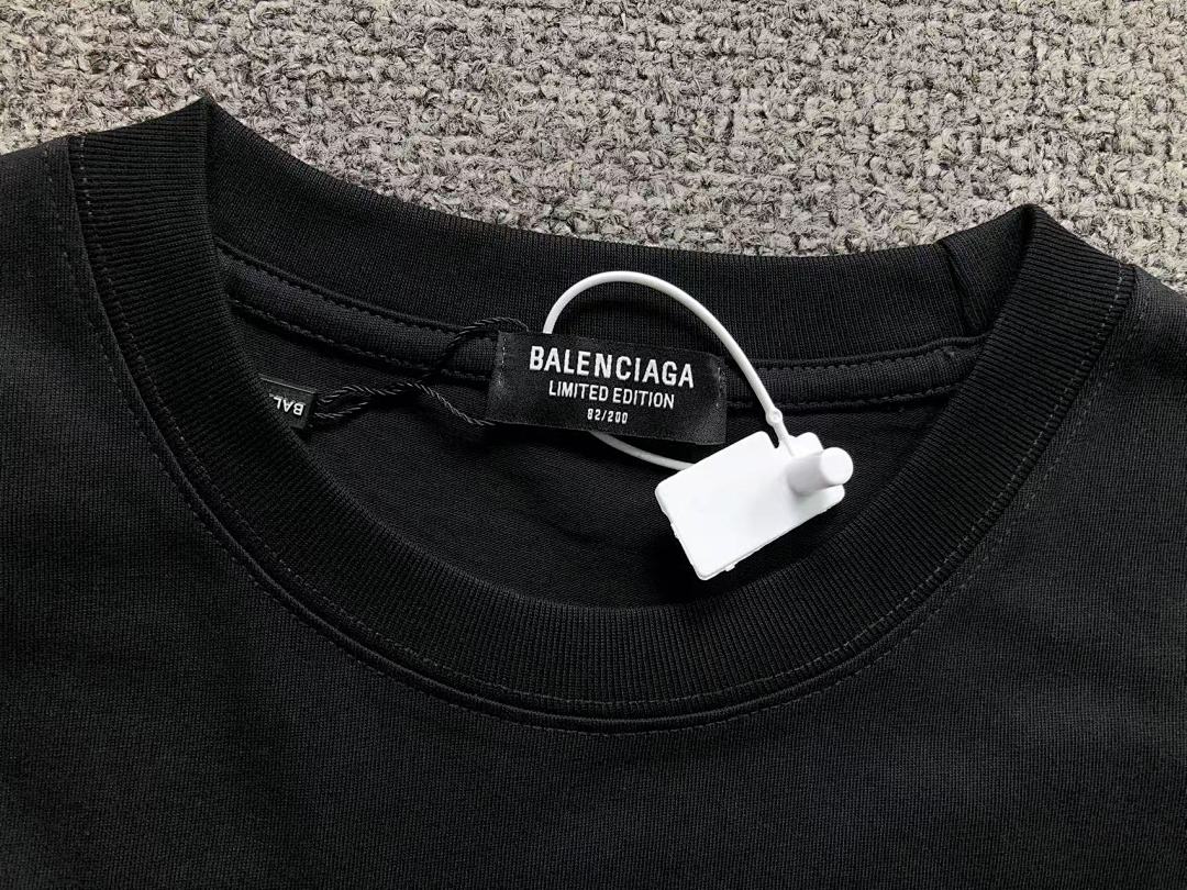 Balenciaga 108 B⭐L⭐⭐⭐IA⭐A T-SHIRT 213030321 (Im 170Cm 55Kg I Wear Size S In The Phot) - Image 18