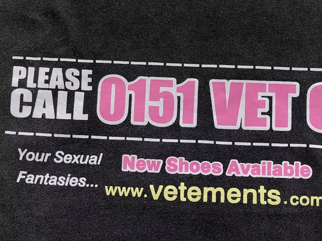 Vetements 225 VETEMENTS LONG SLEEVED 3112180617 (Im 170Cm 60Kg I Wear Size S In The Phot) - Image 14
