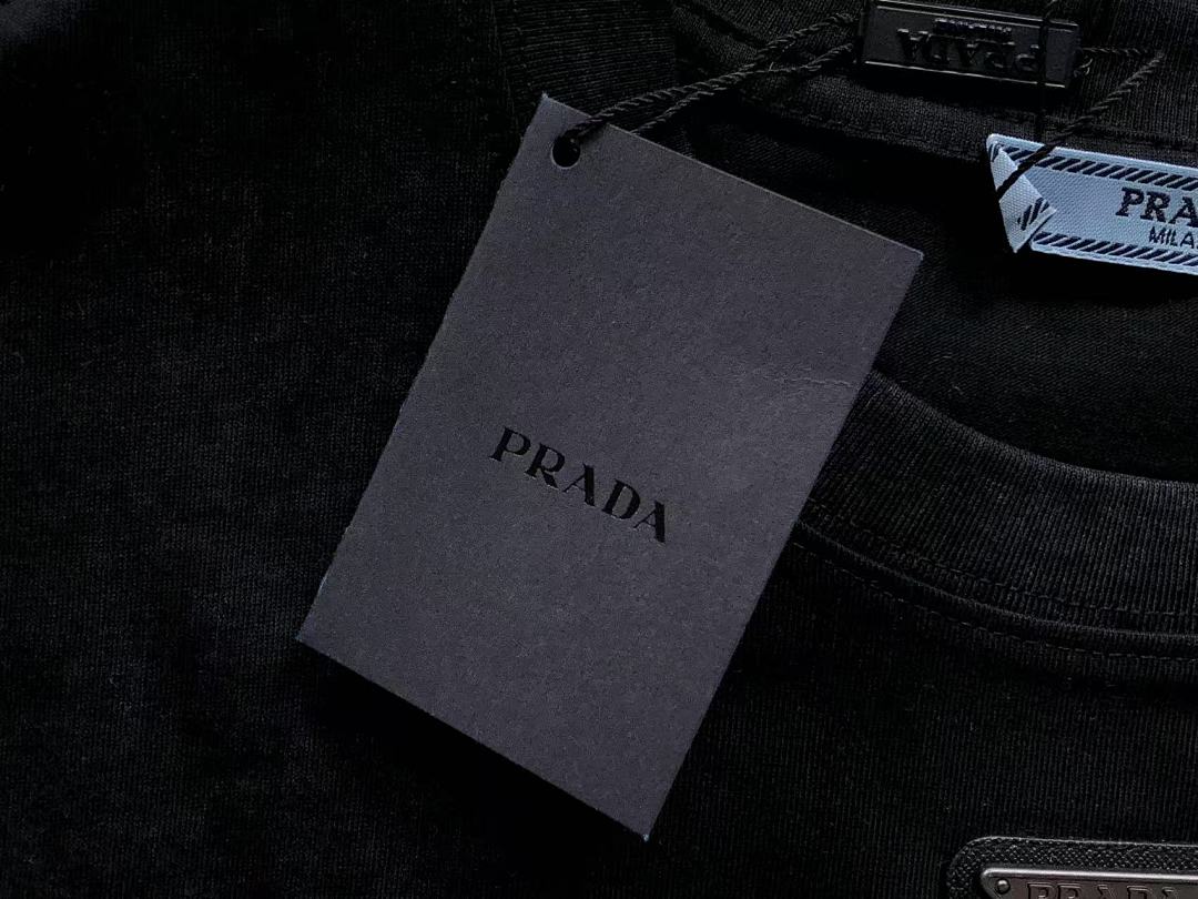 Prada 125 P⭐A⭐A T-SHIRT 4111200921 (Im 170Cm 57Kg I Wear Size S In The Phot) - Image 16
