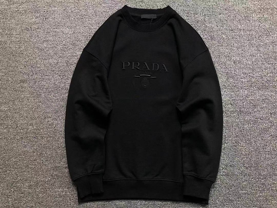 Prada 128 P⭐A⭐A HOODIE 510117981 (Im 170Cm 60Kg I Wear Size S In The Phot) - Image 7