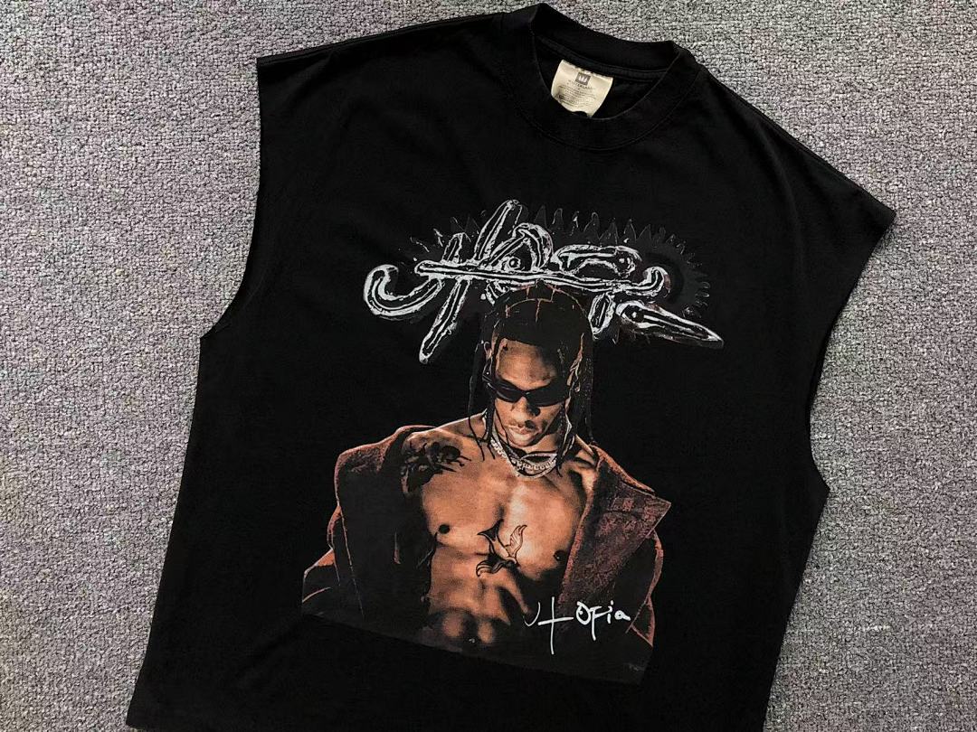Travis Scott 108 VINTAGE TRAVIS SCOTT VEST 504051717 (Im 170Cm 55Kg I Wear Size M In The Phot) - Image 7