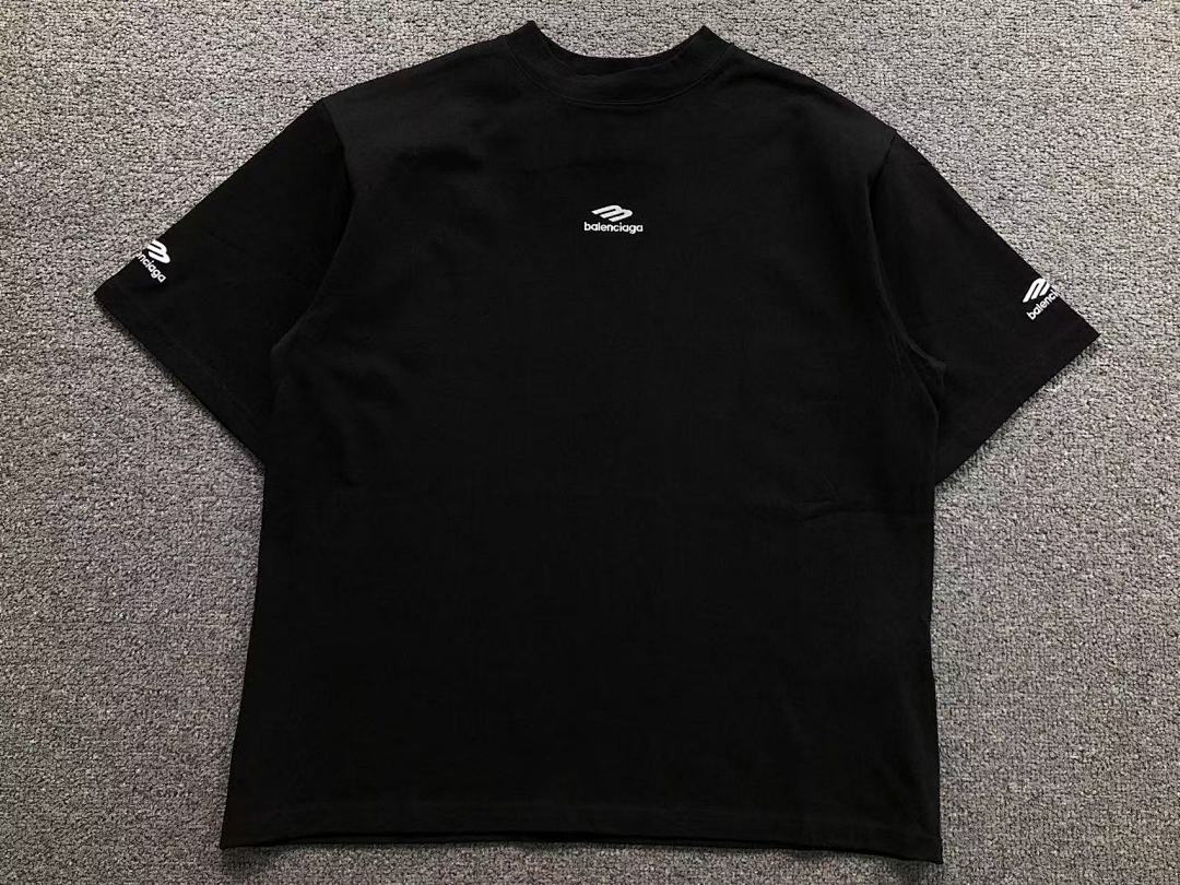 Balenciaga 125 B⭐L⭐⭐⭐IA⭐A T-SHIRT 42041306163 (Im 170Cm 60Kg I Wear Size XS In The Phot) - Image 5