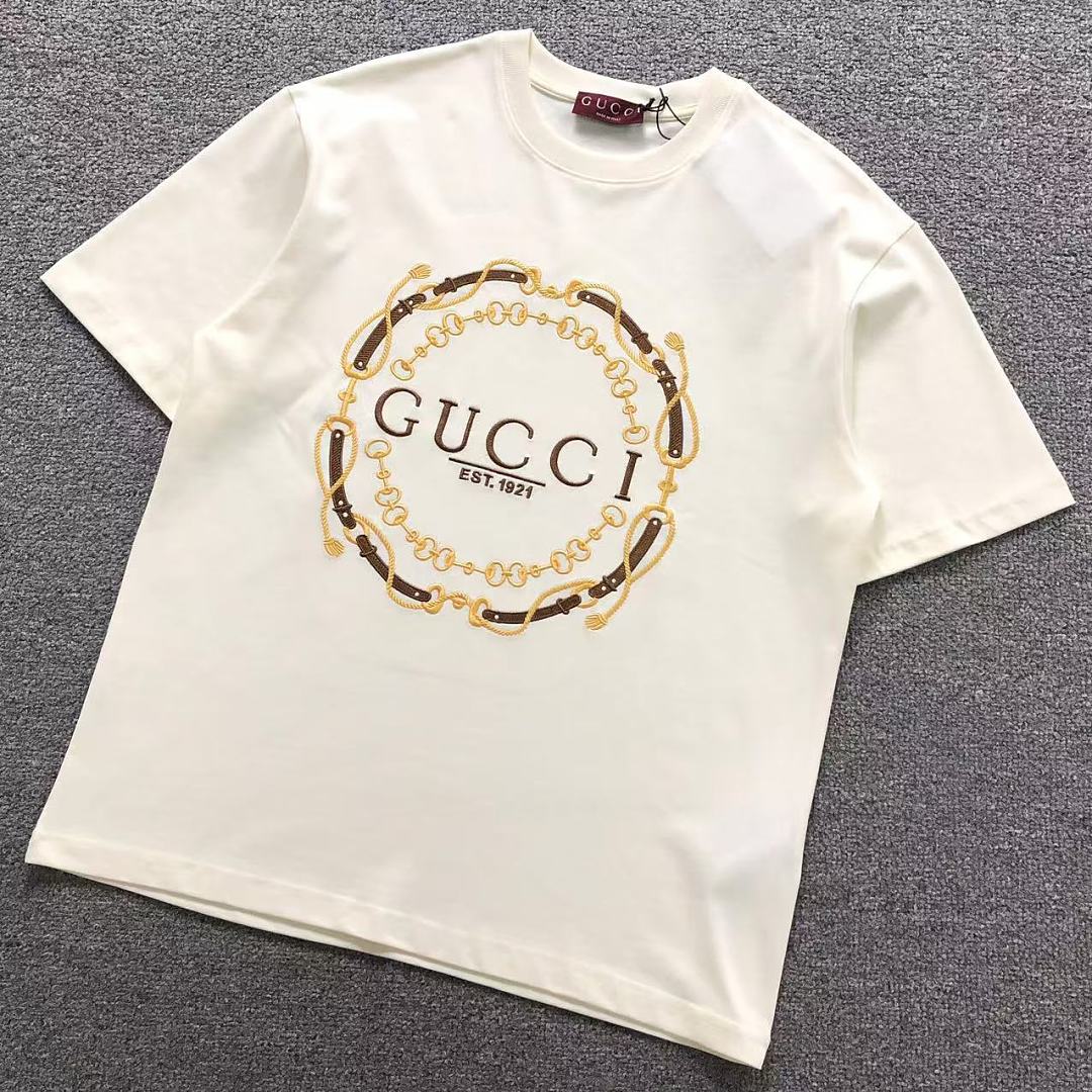 Gucci 135 G⭐C⭐I T-SHIRT 22051510125 (Im 170Cm 60Kg I Wear Size S In The Phot)