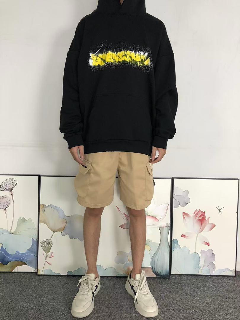 Balenciaga 235 B⭐L⭐⭐⭐IA⭐A HOODIE 42082923163 (Im 170Cm 60Kg I Wear Size S In The Phot) - Image 3