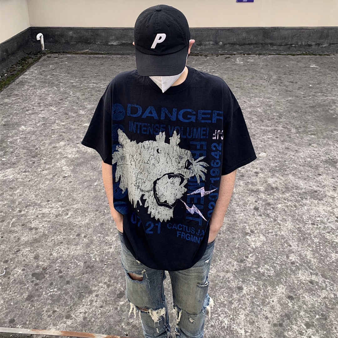 Fragment Design 85 TRAVIS SCOTT CACTUS JACK × FRAGMENT DESIGN T-SHIRT - Image 28