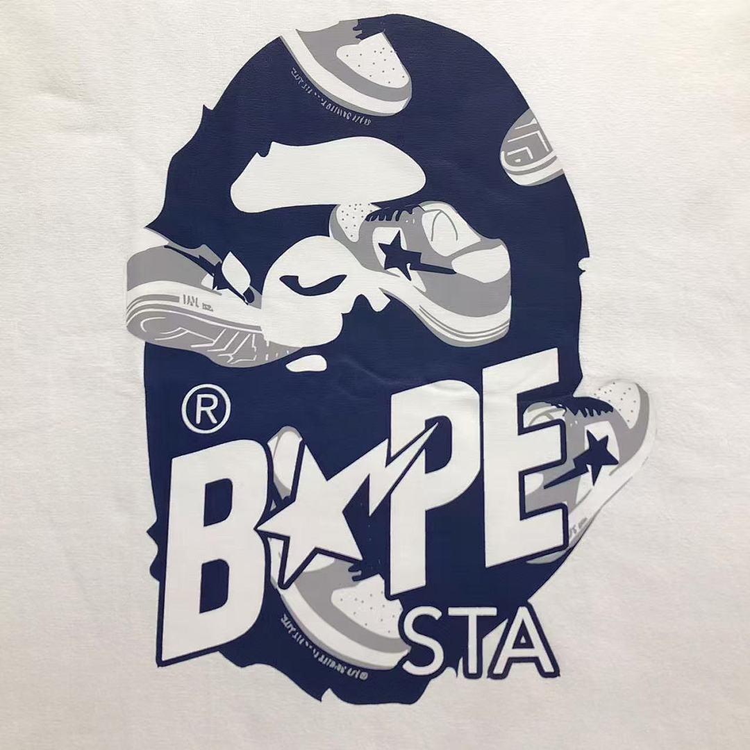 Bape 85 BAPE T-SHIRT 4110110398 (Im 170Cm 60Kg I Wear Size M In The Phot) - Image 15