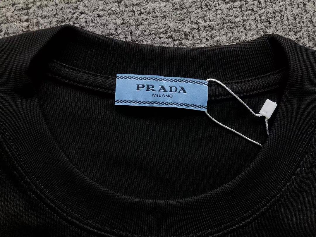 Prada 88 P⭐A⭐A T-SHIRT 125210232 (Im 170Cm 60Kg I Wear Size M In The Phot) - Image 18