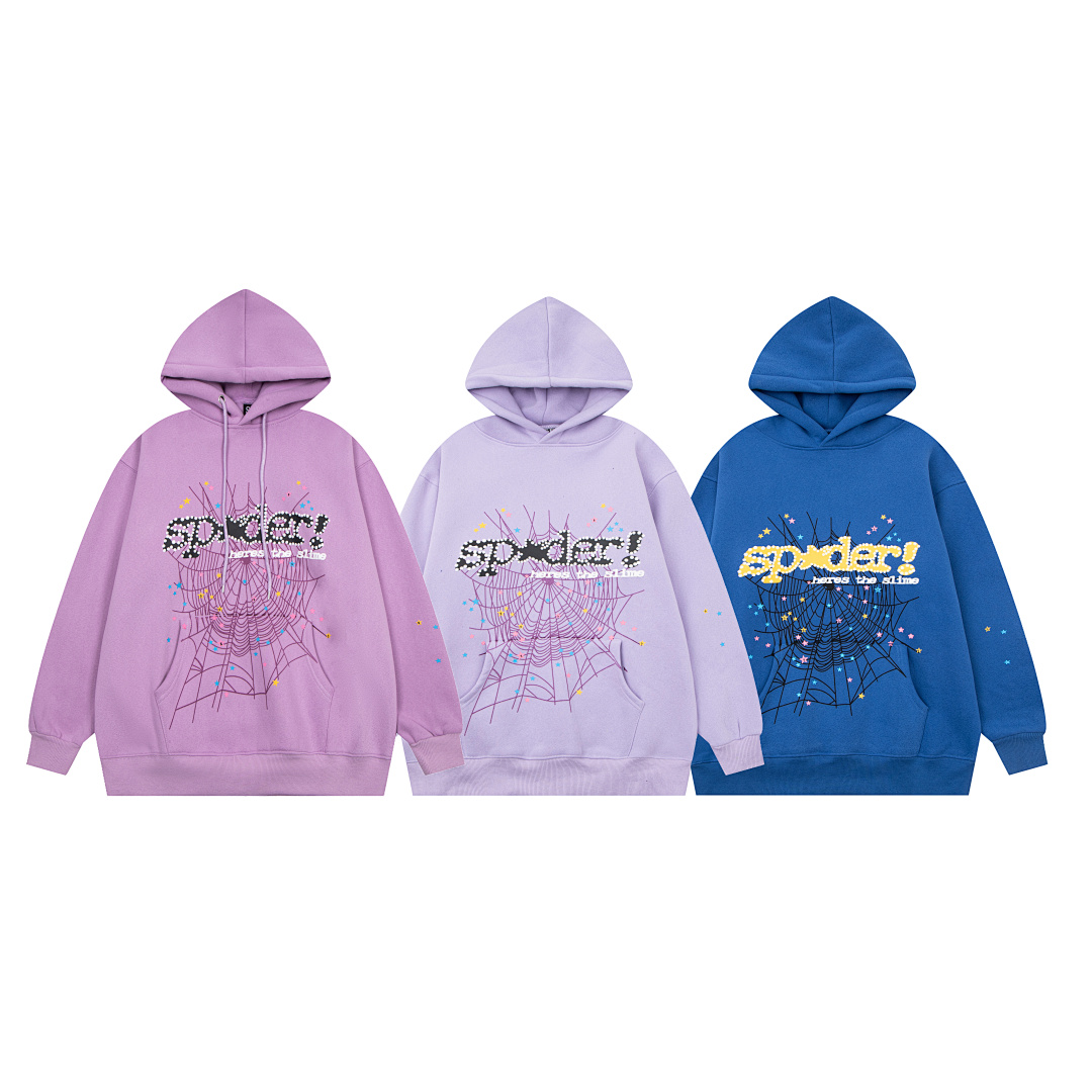 Sp5der TROUSERS115 SP5DER 555 HOODIE - Image 4